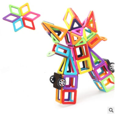 Baby Lane Educational Magnetic Piece Set: Interactive Building Blocks for Kids