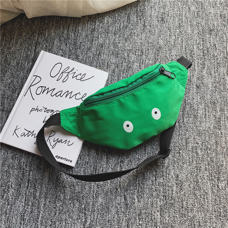 Baby Lane Children's Single-Shoulder Waist Bag – Fun Pattern Design!