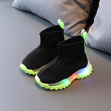 Baby Lane: Trendy Light Up Shoes for Kids – Flying Knit Sports Design