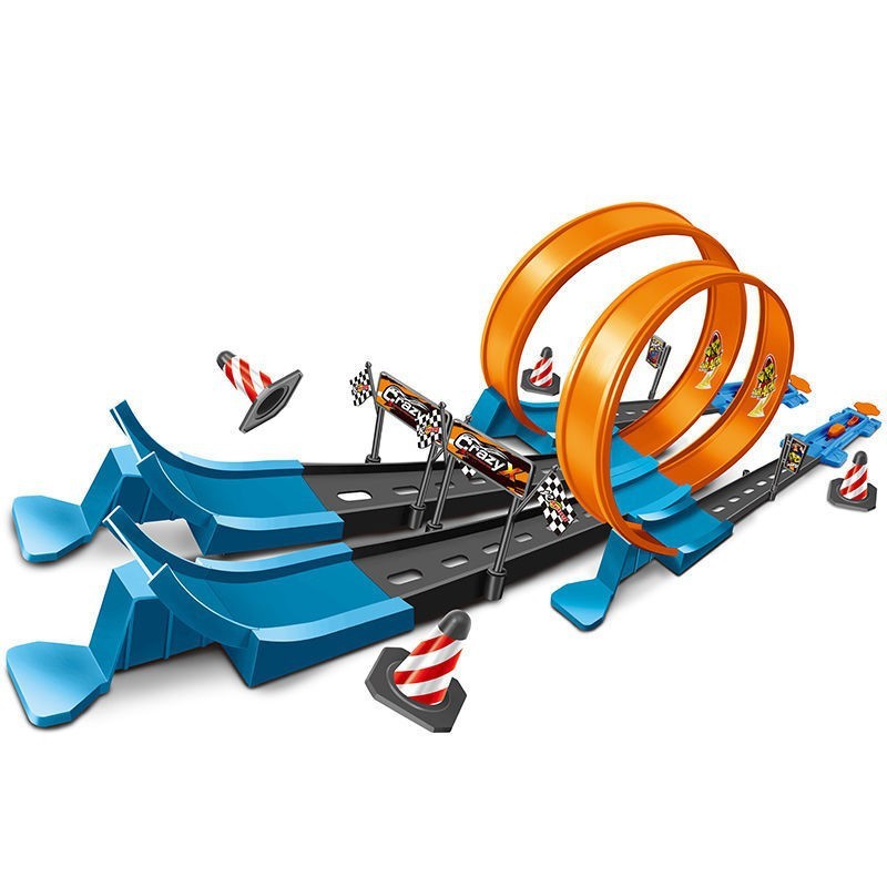 Babylane Boys' Alloy Catapult Car | Racing Track Toy for Kids' Fun