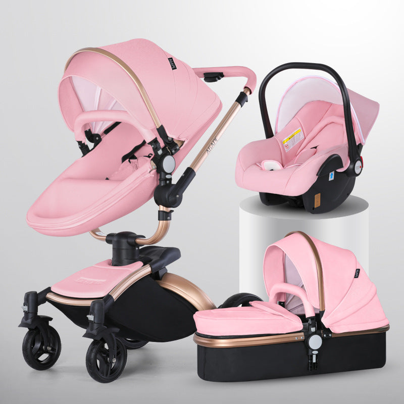 Babylane 3-in-1 Baby Stroller | High Landscape & 360-Degree Rotating Comfort