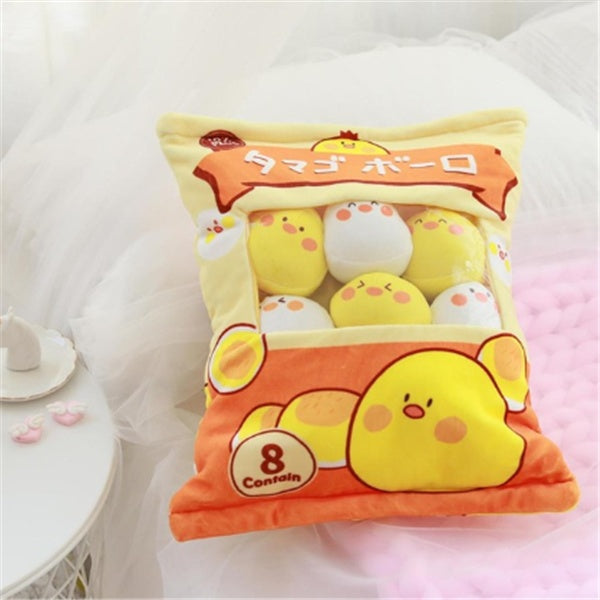 Babylane Large Plush Toys | Snack Bag Pillow for Playtime Fun