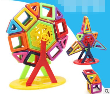 Baby Lane Educational Magnetic Piece Set: Interactive Building Blocks for Kids