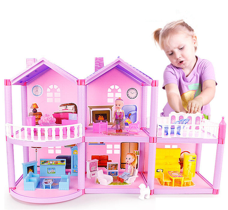 Baby Lane House Doll Villa: Fun DIY Assembled House for Kids