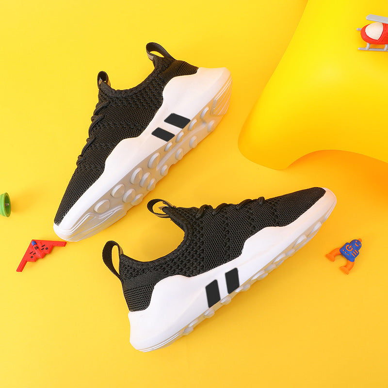 Babylane Breathable Fly Woven Children's Sports Shoes: Comfort Meets Style
