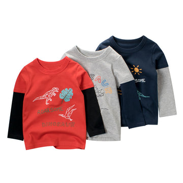 Babylane Boys' Long-Sleeved Bottoming Shirt: Perfect for Layering