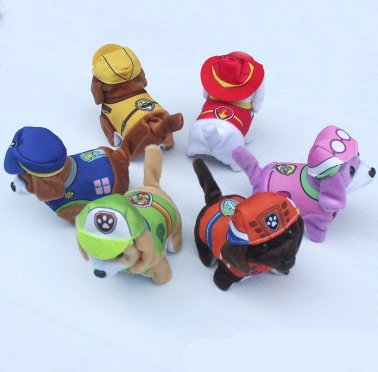 Baby Lane Teddy Robot Dog: Simulation Walking Puppy with Rope!
