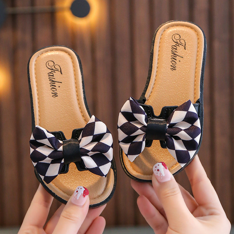 Baby Lane: Cute Girls' Sandals – Non-Slip Soft Bottom and Bow Detail