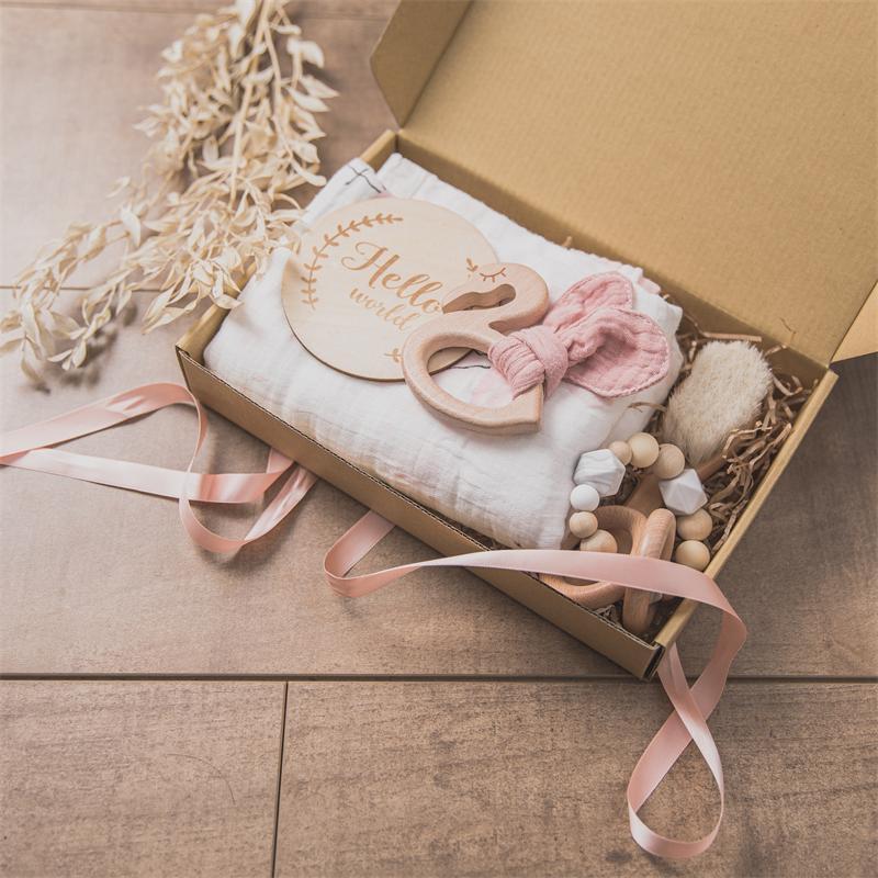 Babylane Baby Gift Box Set: Adorable Bath Towel and Toy Combo