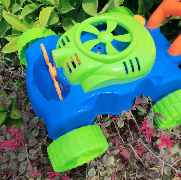 Baby Lane Parent-Child Bubble Blowing Tank Car: Outdoor Fun for Kids!