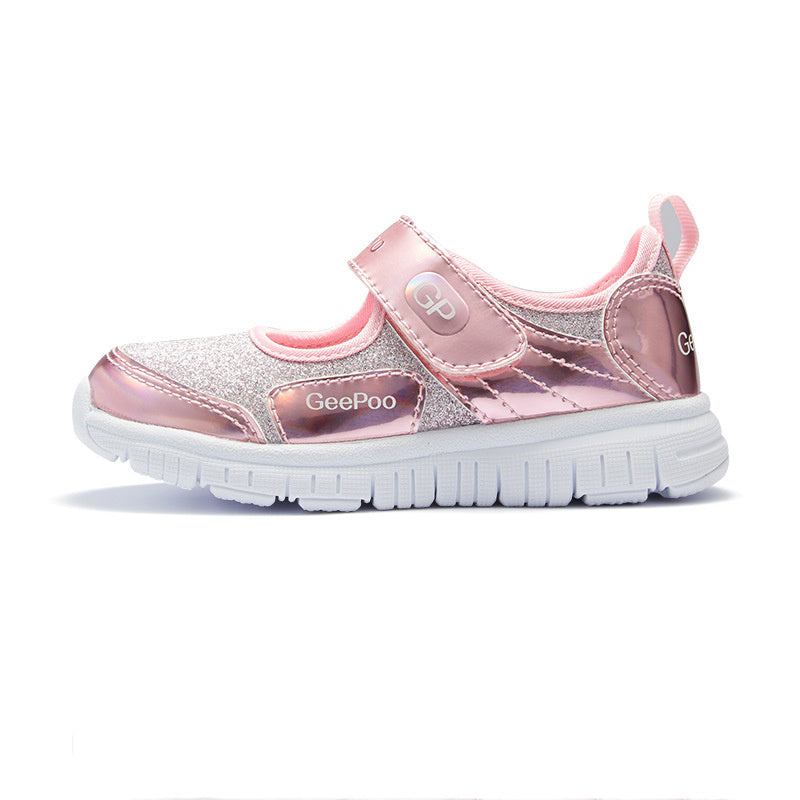Baby Lane: Trendy Children's Square Mouth Shoes – Ideal for Active Girls
