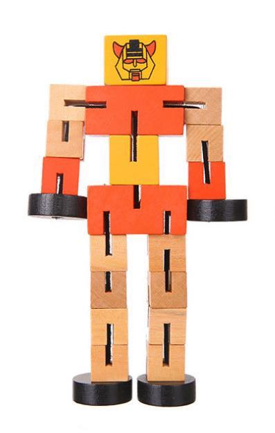 Baby Lane Wooden Robot Kits: DIY Toys for Imaginative Play