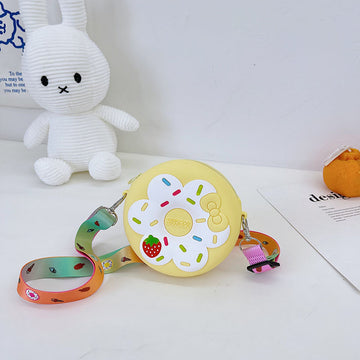 Baby Lane Silicone Children's Crossbody Bag – Fun Fruit Donut Design!