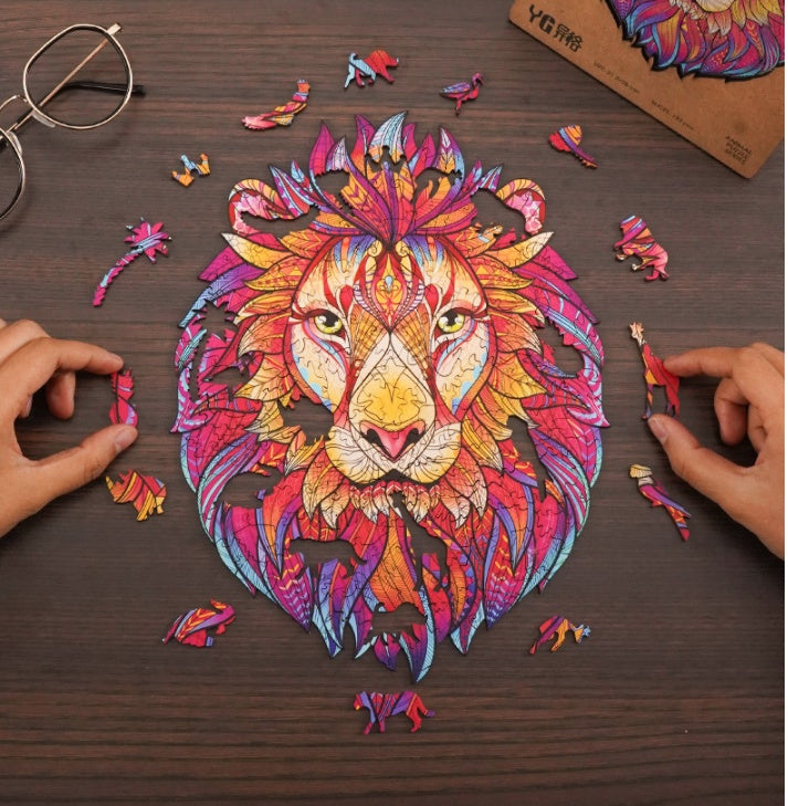 Baby Lane Wooden Animal Puzzles: Perfect DIY Christmas Gift for Kids