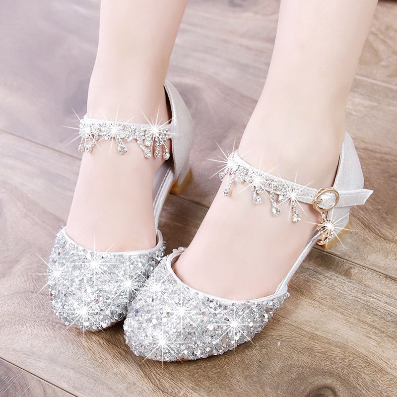 Baby Lane: Trendy High Heels for Kids – Little Girl Crystal Dress Shoes