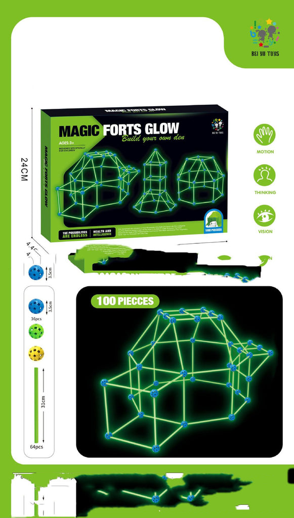 Baby Lane Fortress Builder Kit: Fun Construction Blocks Set for Children's Play