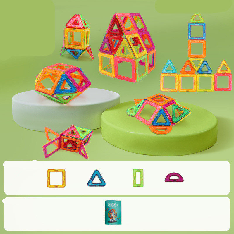 Baby Lane Educational Magnetic Piece Set: Interactive Building Blocks for Kids