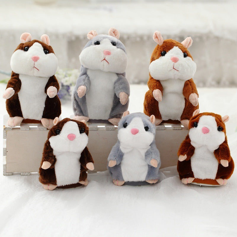 Babylane Interactive Talking Hamster | 16CM Christmas Plush Toy for Kids