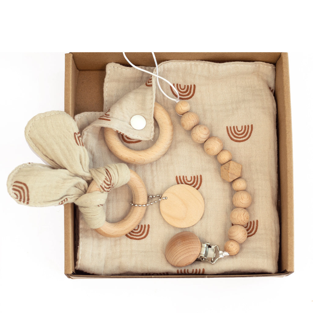 Baby Lane Teething Toys Gift Set: Soothing Teether Toys for Infants