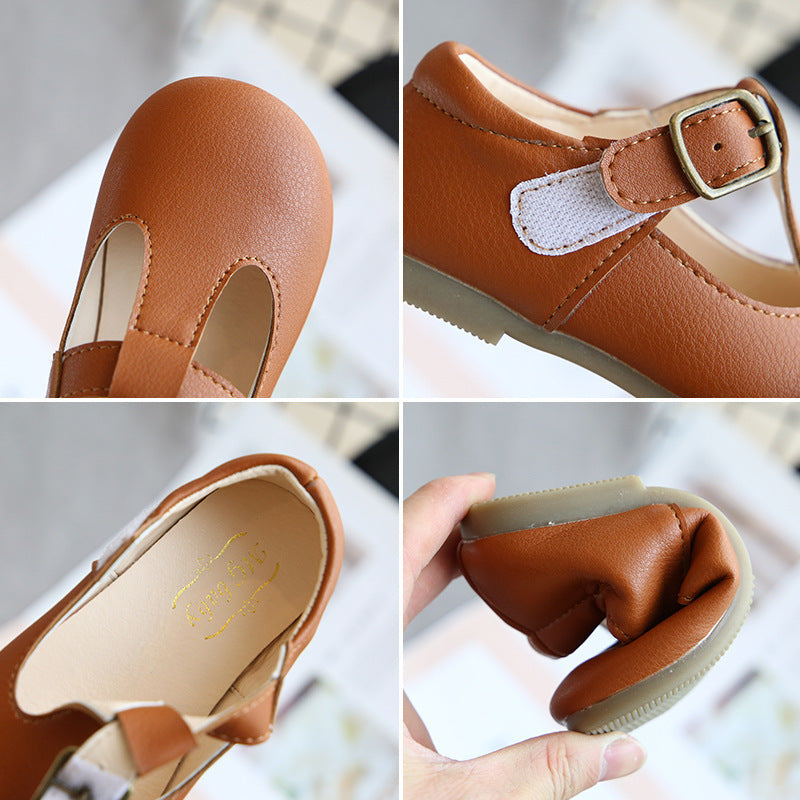 Baby Lane Kids' Pea Shoes – Flexible Single Shoes for Little Ones