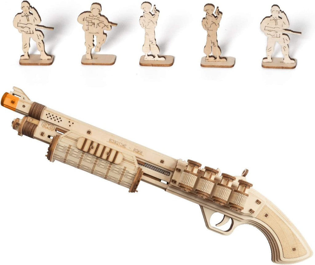 Baby Lane Robotime Building Kit: Gun Blocks Model Toy Gift for Kids