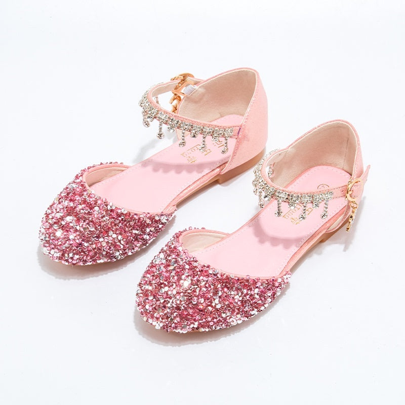 Baby Lane: Trendy High Heels for Kids – Little Girl Crystal Dress Shoes