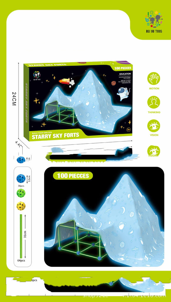 Baby Lane Fortress Builder Kit: Fun Construction Blocks Set for Children's Play