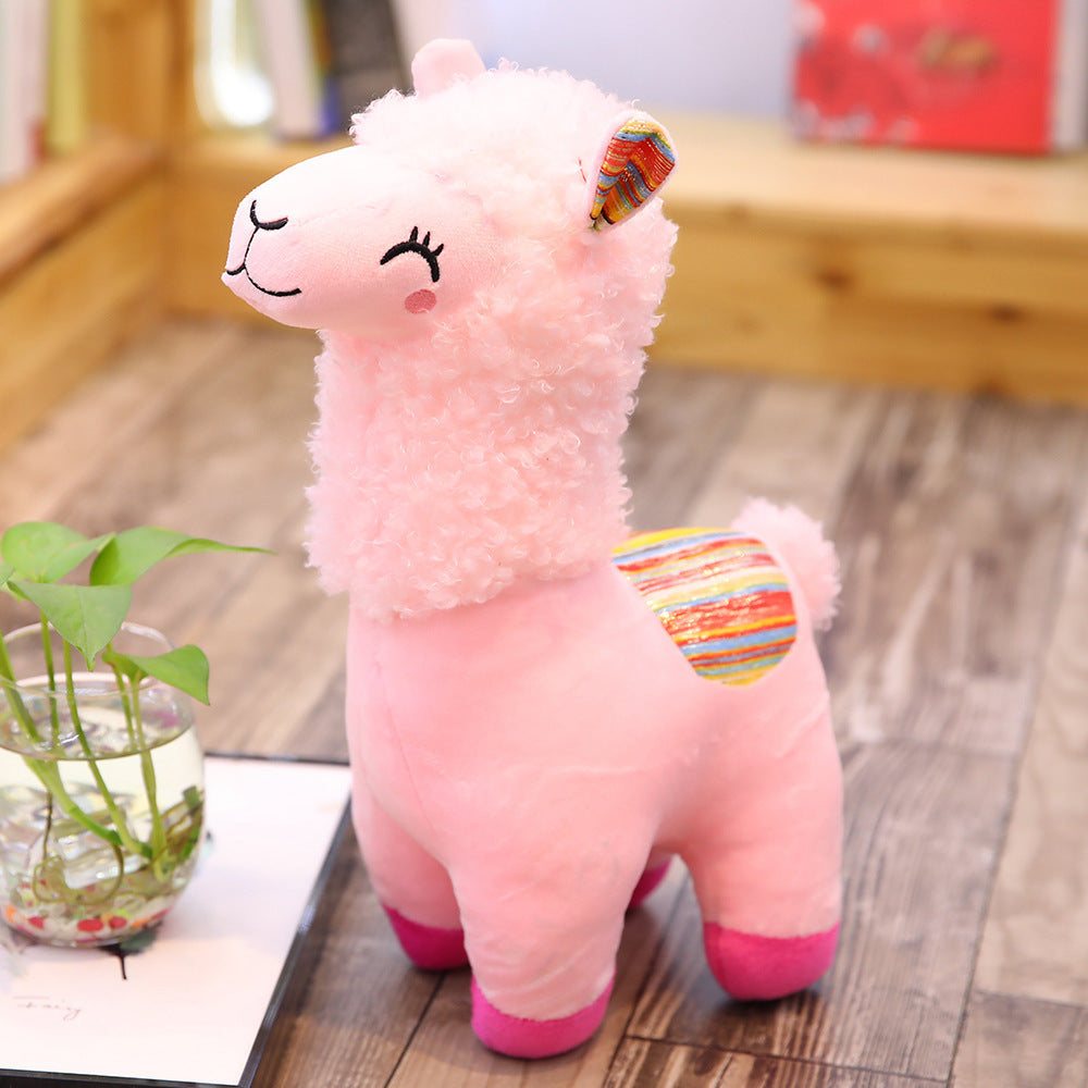 Babylane Llama Plush Doll | Soft Alpaca Stuffed Animal for Cuddly Fun