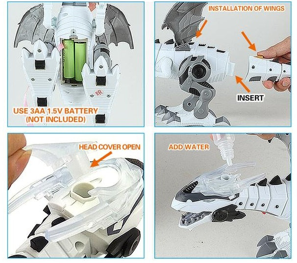 Baby Lane Smart Dinosaur Robot Toy: Engage and Educate Your Child!