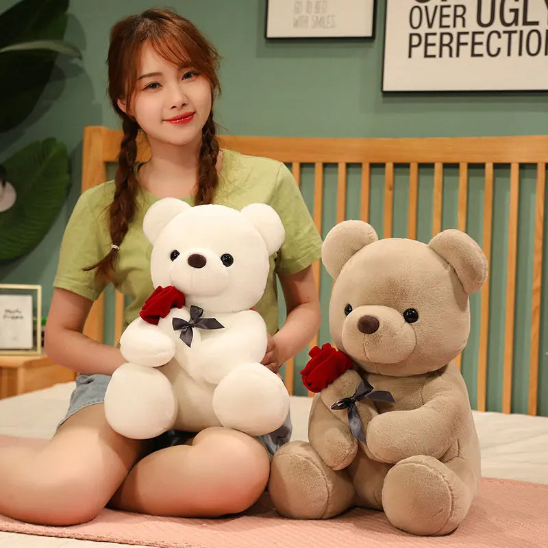 Babylane 23-45CM Plush Hugging Teddy Bear | Soft Animal Doll for Girlfriend Gifts