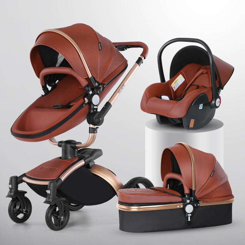 Babylane 3-in-1 Baby Stroller | High Landscape & 360-Degree Rotating Comfort