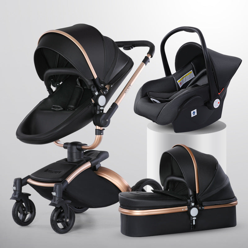 Babylane 3-in-1 Baby Stroller | High Landscape & 360-Degree Rotating Comfort