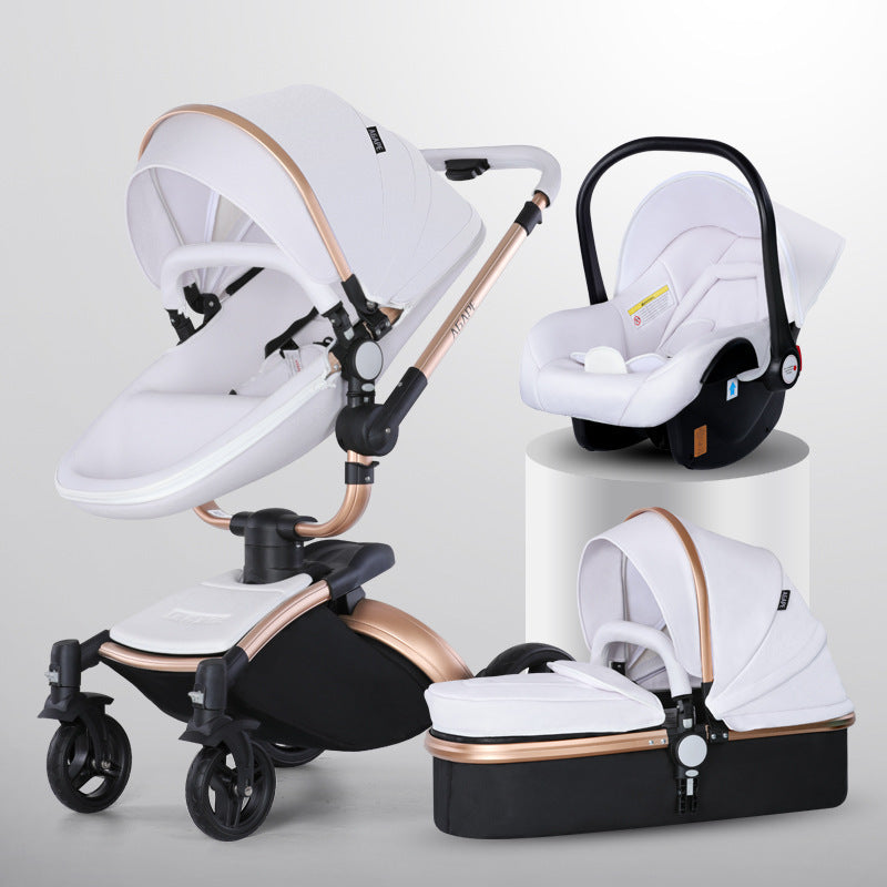 Babylane 3-in-1 Baby Stroller | High Landscape & 360-Degree Rotating Comfort