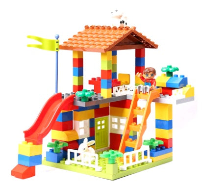 Baby Lane Children's Puzzle Blocks: Fun City Toys for Boys and Girls