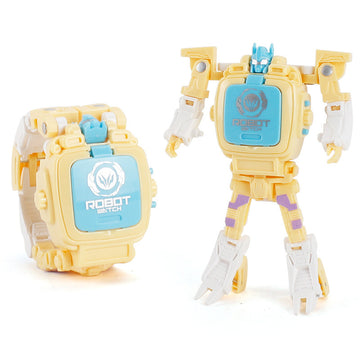 Baby Lane Deformation Robot Electronic Watch: King Kong Toy Fun!