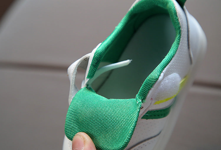 Babylane Kimmy White LED Sneakers: Light Up Every Step
