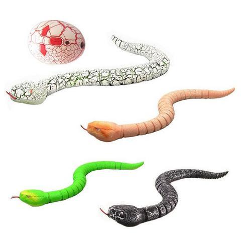 Baby Lane Remote Control Snake: Scary Rattlesnake Trick Toy for Pranks!