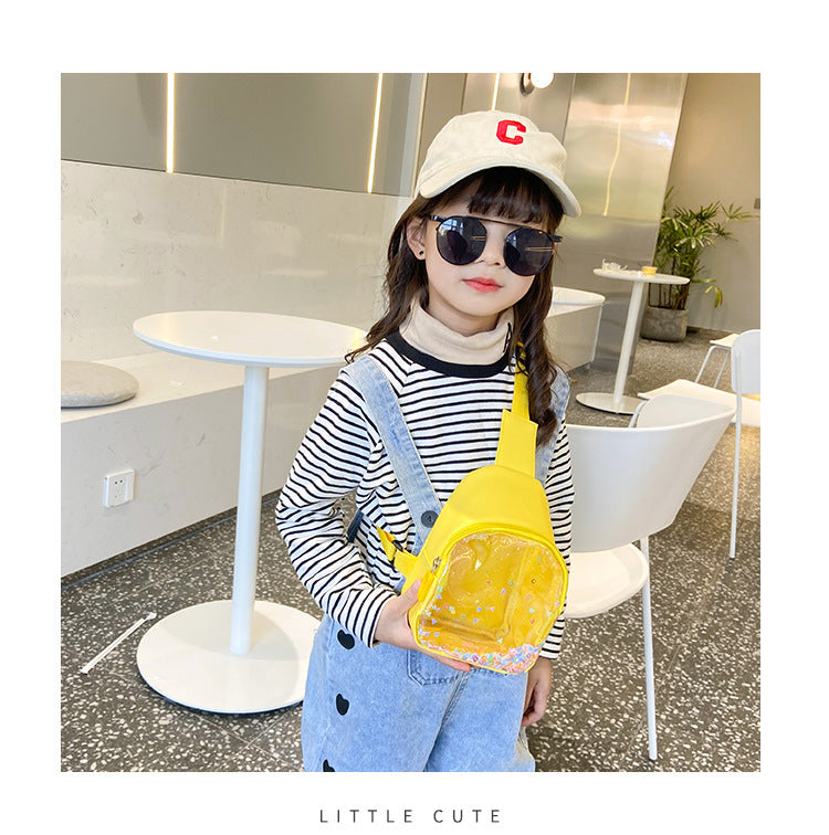 Baby Lane Lightweight Children's Shoulder Bag – Cool Solid Color PU Leather!