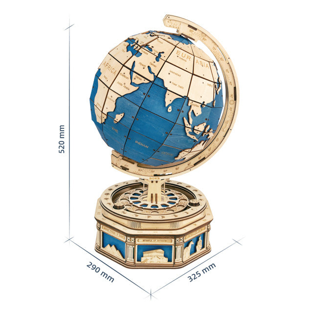 Baby Lane Robotime 567pcs Globe Earth Puzzle: Engaging 3D Model Toy for Boys