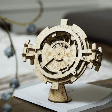 Baby Lane ROKR 3D Wooden Perpetual Calendar: Fun DIY Puzzle for Children