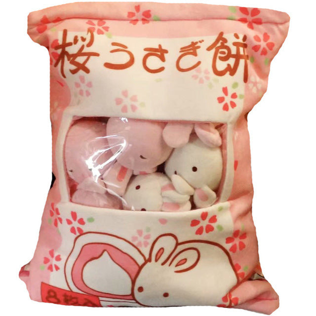Babylane Large Plush Toys | Snack Bag Pillow for Playtime Fun