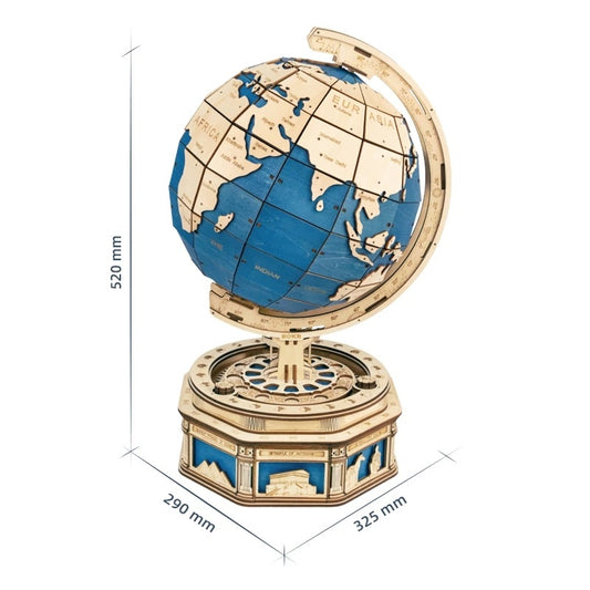 Baby Lane Robotime 567pcs Globe Earth Puzzle: Engaging 3D Model Toy for Boys