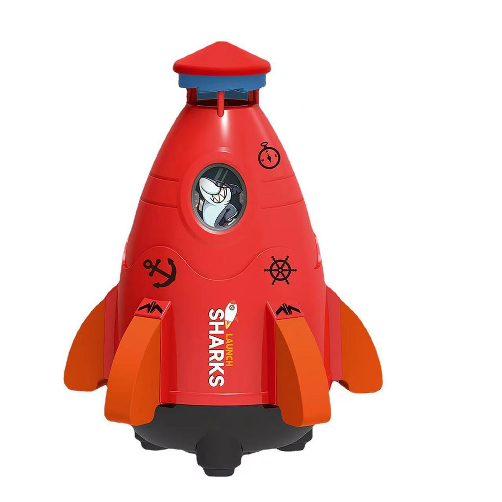 Baby Lane Space Rocket Sprinkler: Exciting Spinner Toy for Kids' Summer Fun