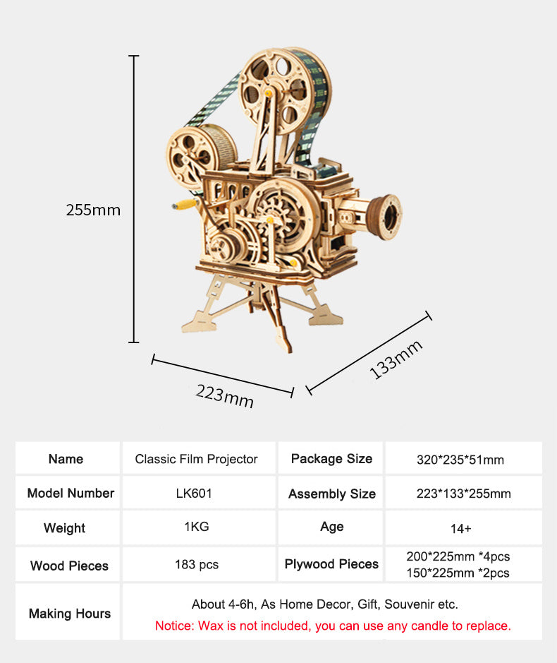 Babylane 3D Wooden Puzzle for Kids | Creative Building Model Toy