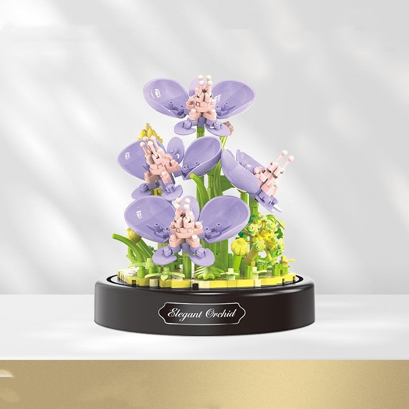 Baby Lane DIY Small Particle Rose Assembly: Fun Decoration Toy