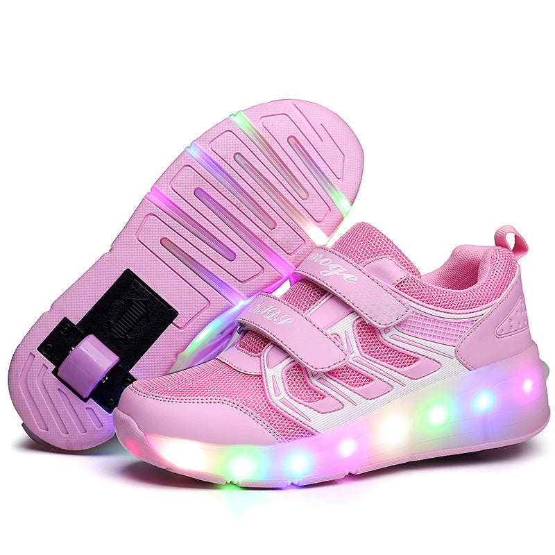 Baby Lane Girls' Colorful Roller Skates – Great for Active Play!