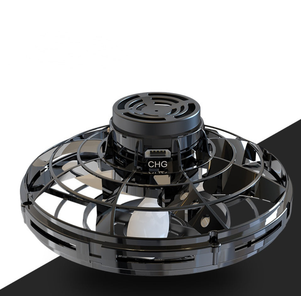Baby Lane LED UFO Gyro Toy: Mini Finger Drone for Fun and Relaxation!