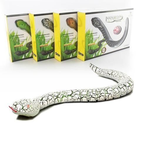 Baby Lane Remote Control Snake: Scary Rattlesnake Trick Toy for Pranks!
