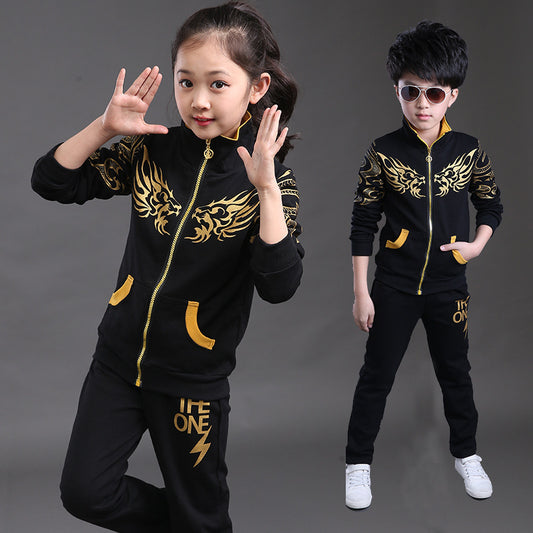 Babylane Kids' Sweatshirt and Jacket Set: Perfect Sports Suit for Boys