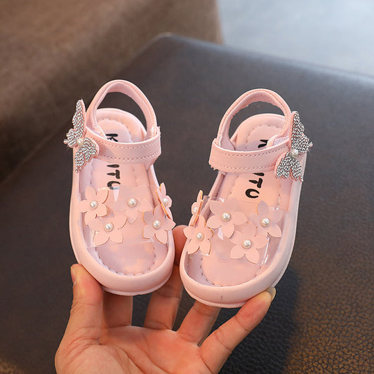 Baby Lane: Adorable Non-Slip Soft-Sole Princess Shoes for Little Kids